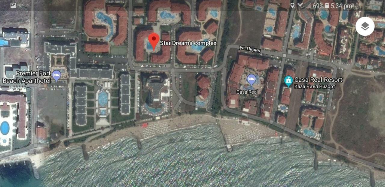 Private Apartment In Star Dreams Complex Sveti Vlas Bagian luar foto